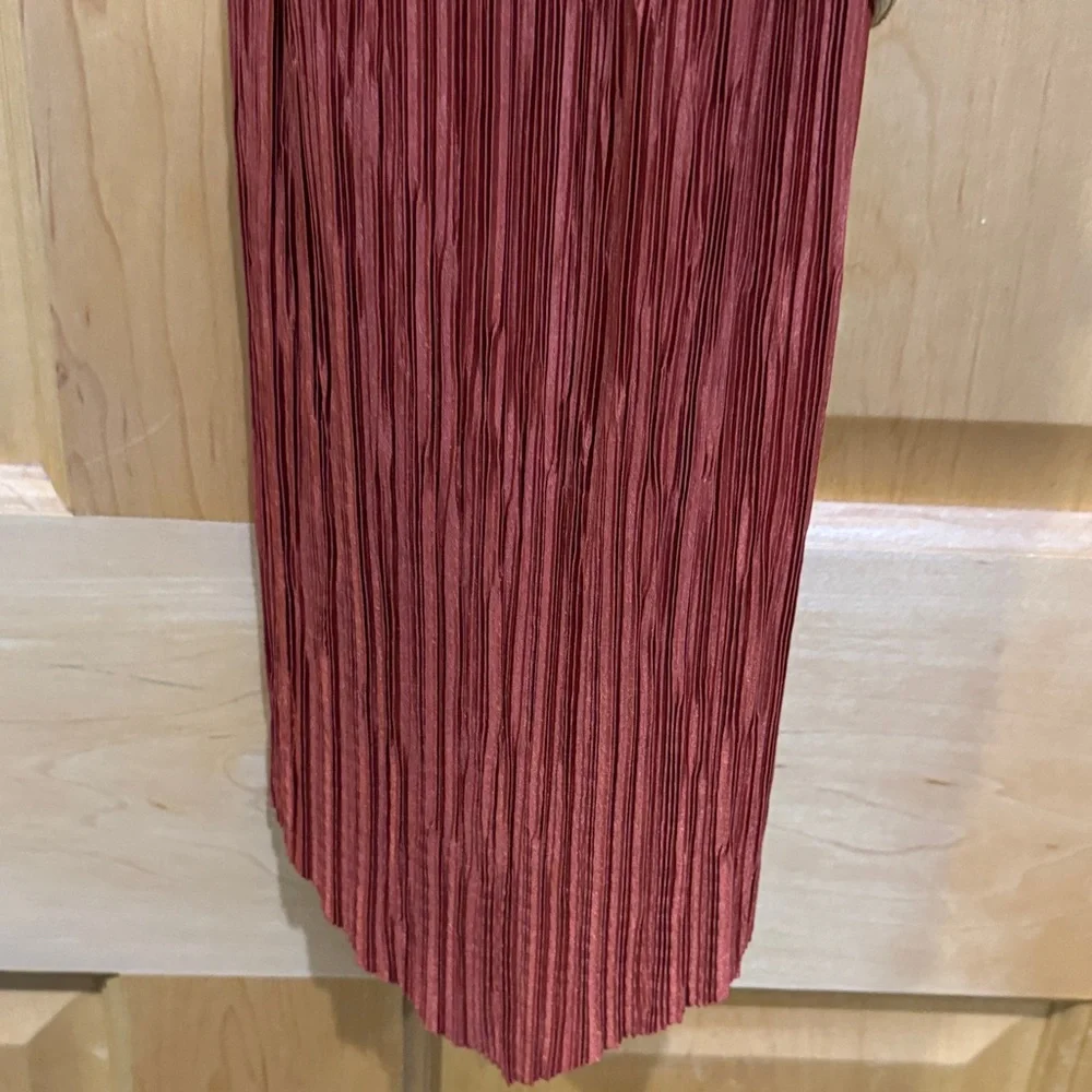 Cicci Red rust  and Gold dance costume dress size medium